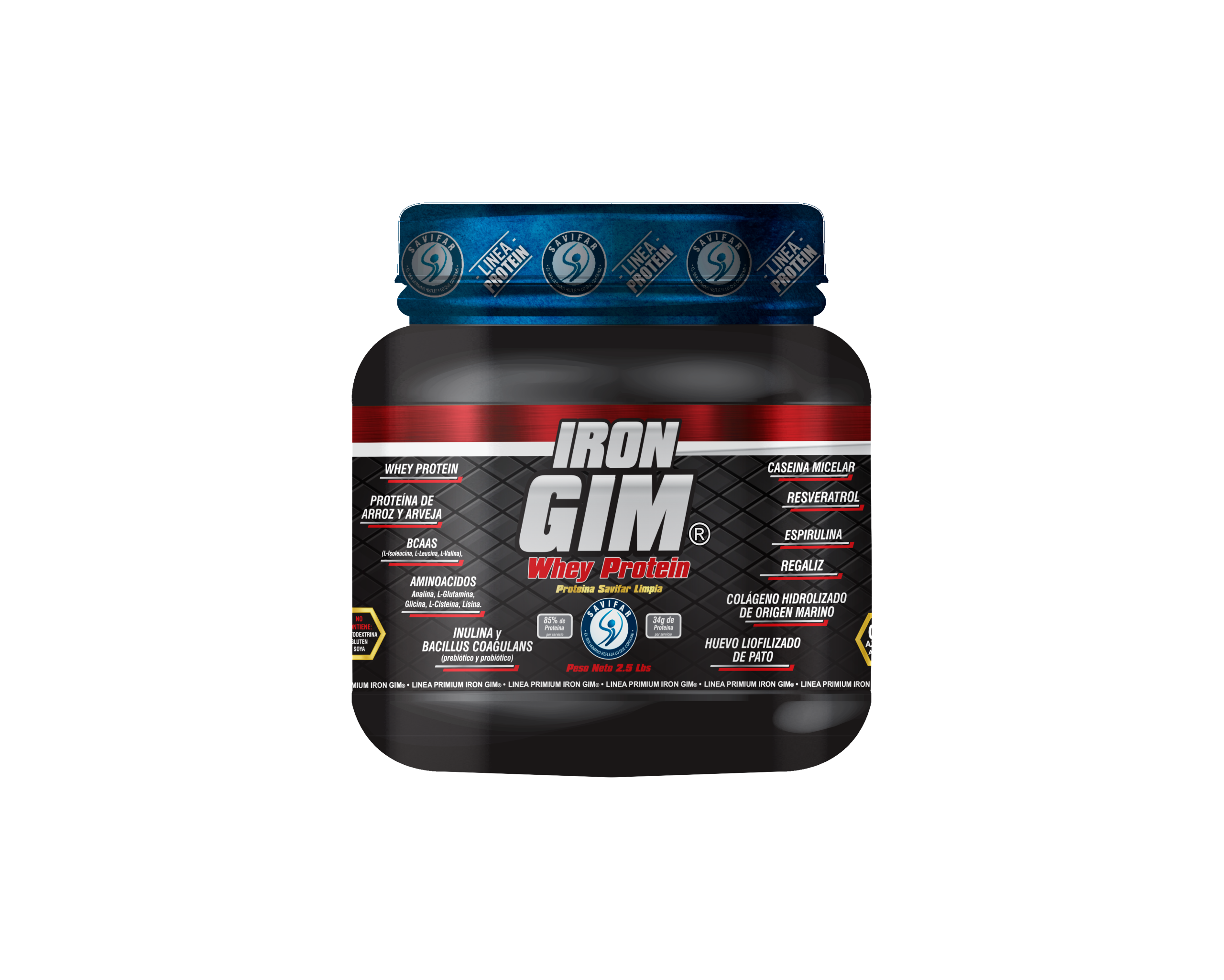 IRON GYM WHEY PROTEIN TARRO 2.5lb
