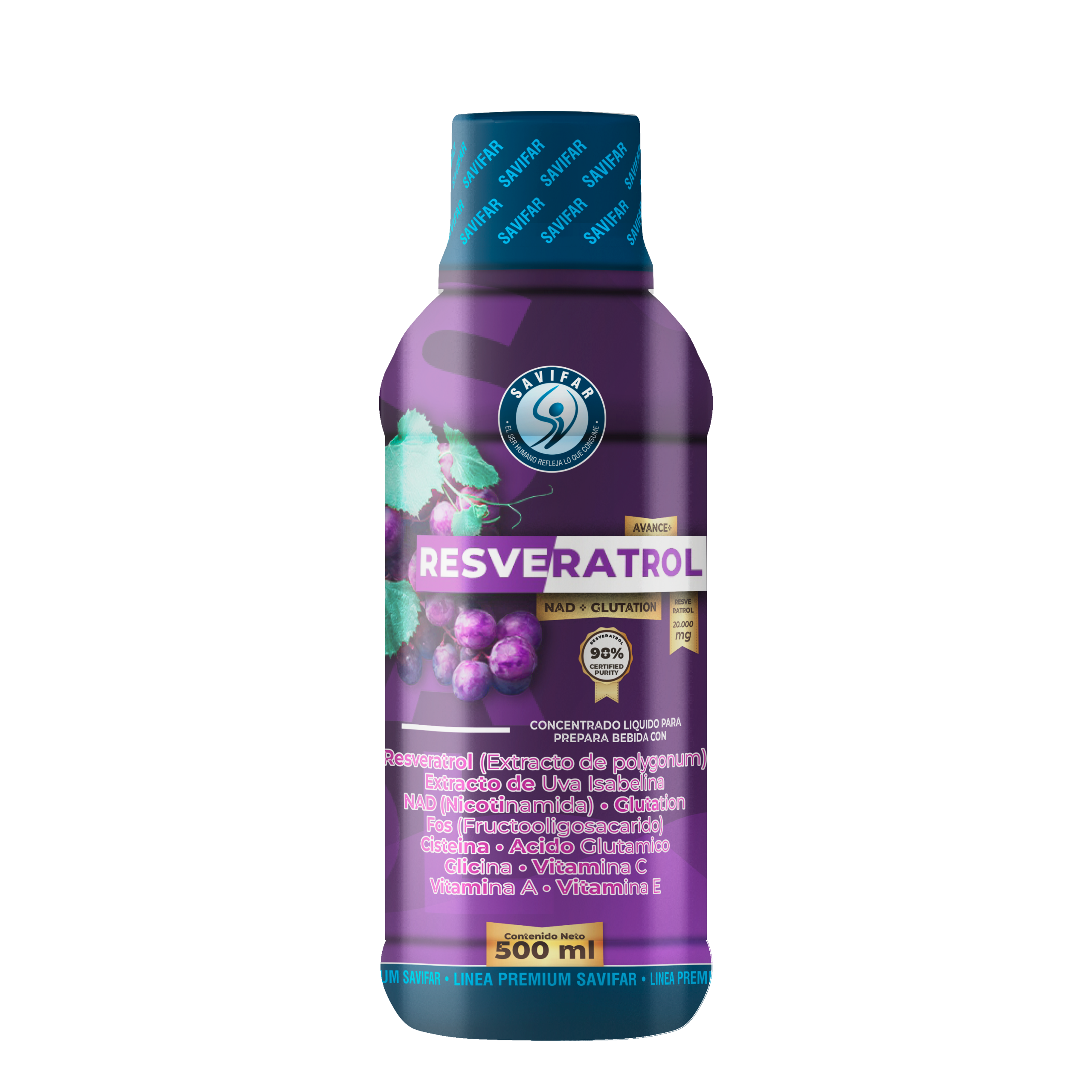 RESVERATROL LIQUIDO 500 ML